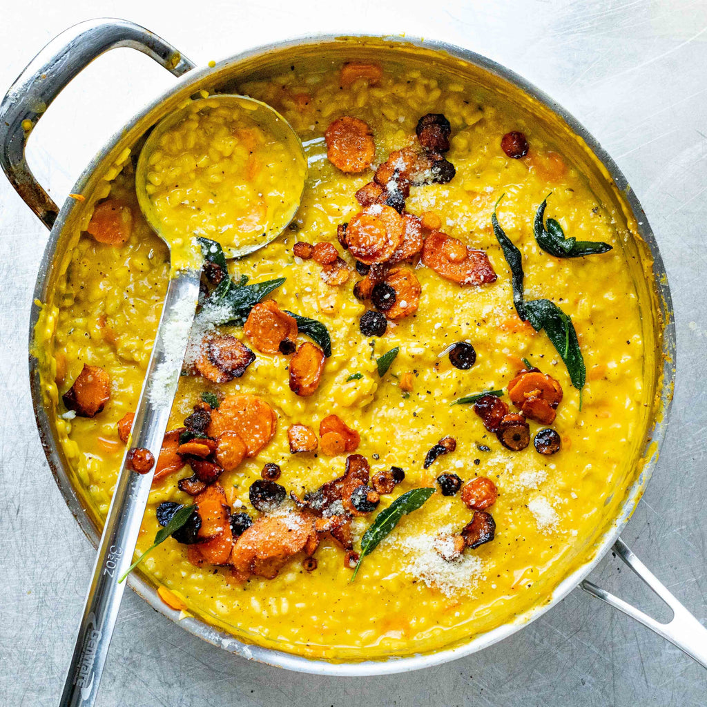 Spiced Carrot Risotto